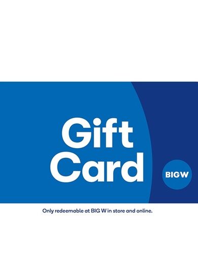 Comprar um cartão de oferta: Big W GIFT CARD