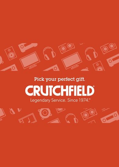 Comprar um cartão de oferta: Crutchfield Gift Card