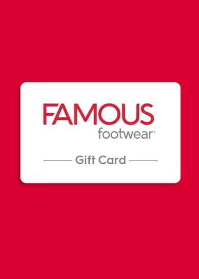 Comprar um cartão de oferta: Famous Footwear Gift Card NINTENDO