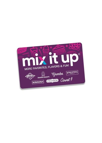 Comprar um cartão de oferta: Mix It Up Gift Card