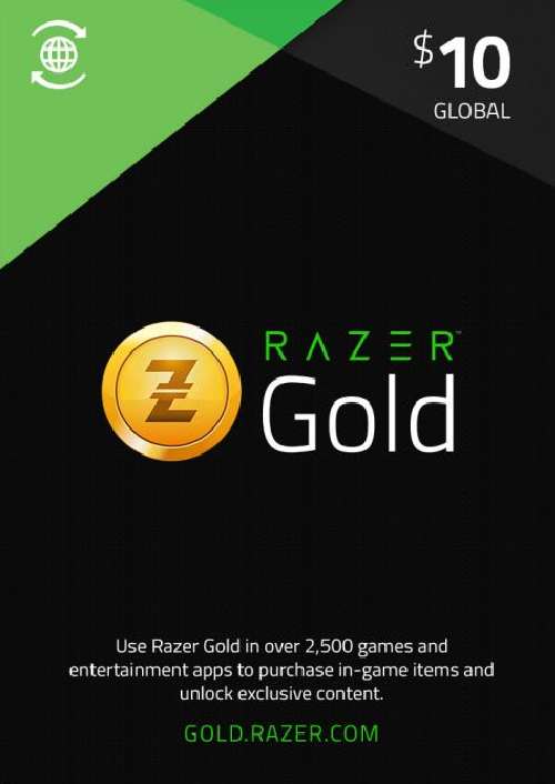Comprar um cartão de oferta: Razer Gold PC