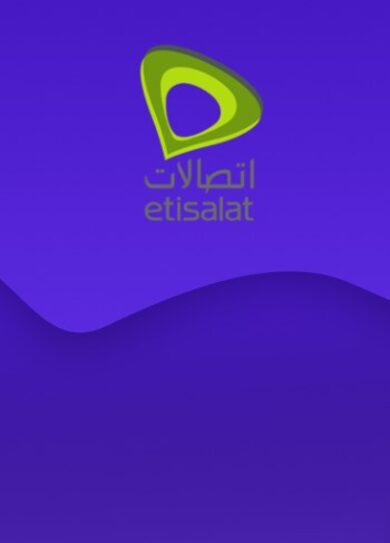 Comprar um cartão de oferta: Recharge Etisalat