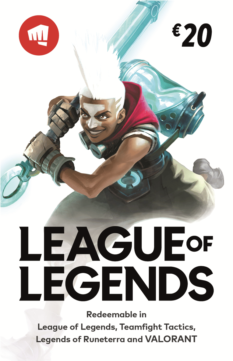 Comprar um cartão de oferta: Riot Games League of Legends