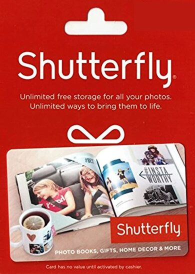 Comprar um cartão de oferta: Shutterfly Gift Card XBOX
