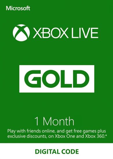 Comprar um cartão de oferta: Xbox Live Gold PC