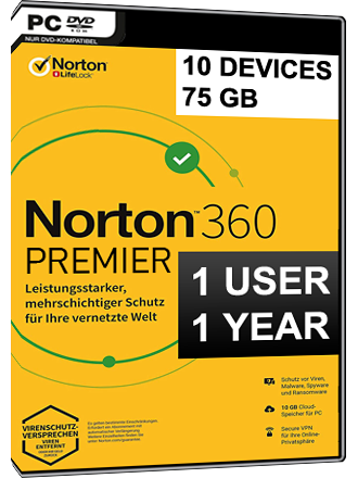 Buy Software: Norton 360 Premier NINTENDO